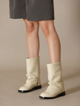 Leg warmer middle Boots ivory