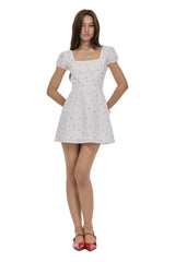 Cherry cup dress