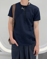 slim short sleeve knit