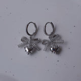 [Hearts2Hearts Yuha Piercing] コケットレースリボンリボン＆ハートハギーズピアス