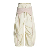 Owen Contrast Strap Wide Pants 233003958