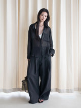 Old Money Sheer Ramie Shirt