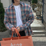 ASCLO オーロラチェックシャツ (3color)
