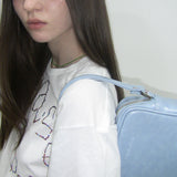 Trapezoid Mini Tote Bag (crack)(water)
