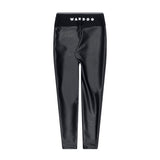 Faux leather leggings