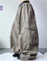 コットンカーゴバルーンパンツ🤎🤍🖤 - 3カラー