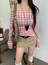  Even Two Pocket Span Mini Skirt (3 colors)
