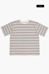 リロマルチストライプTシャツ