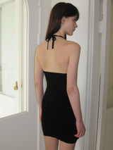 Heather Halter-neck Knit Dress ( 2 colors )