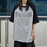 division raglan t-shirt
