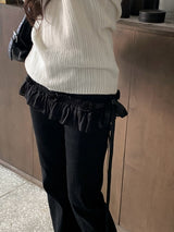 Chomi Rose Layered Mini Skirt