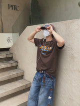 Road PeK Short-Sleeved T-Shirt 4C
