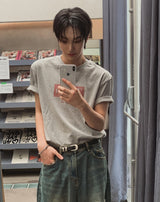 トーキョー プリント クロップ ショートスリーブ Tシャツ