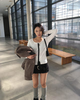 Tape cardigan