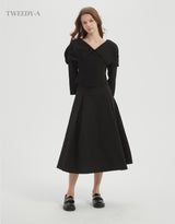 Ivy cape collar blouse