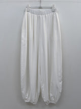Harem Nylon Balloon Fit Wide Pants