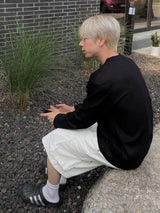 ホワイトカーゴバミューダパンツ