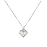 HEART CUBIC NECKLACE