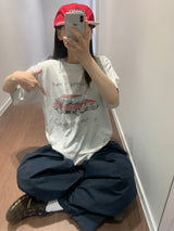 ミニカーオーバーフィットTシャツ (2color)