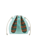 バニーバッグ - Mint check