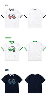 アウト オブ コントロール オーバーフィット リンガー Tシャツ (3color)