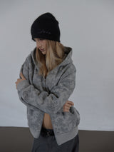 ANGORA LOGO BEANIE / BLACK