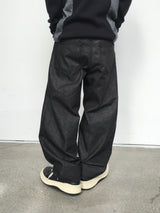 Eisanne Non-Fade Curved Denim Pants 3C