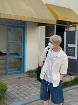 One pocket half pants