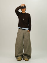 DA Tencel Layered Long Sleeve T