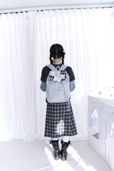  Rabbit Drop String Patch Backpack (2color)