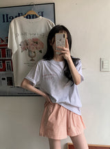 #Cotton100 デイリーサマー バンディングショーツ (6color)