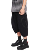 ORIGAMI BLACK SHORT