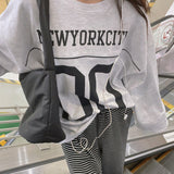 Zero Oversized Fit Sporty Sweat T-shirt
