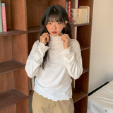 Lovmi Wave Half-Turtleneck T-Shirt 