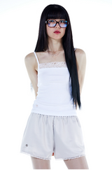 Fitting Lace Basic Sleeveless_WHITE