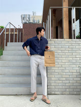 LMN First Air Cool Capri Slim Slacks (8 colors)