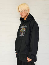 VENTIQUE ピグメントモーターレーシングフーディー 3colors