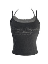 elf Lettering layered sleeveless (2color)