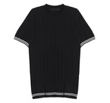 ASCLO Point Line Musclefit Short Sleeve Knit (3color)