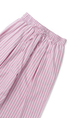 Stripe easy pants_pink