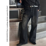 [4SEASON] Flare washing denim pants(2color)