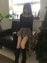フリルスカートパンツ