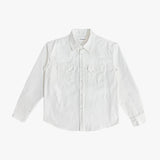 Leaf denim western shirt