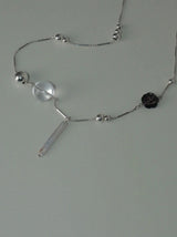 [MADE] rose arc trail necklace