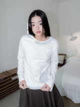 フリルポケットT (WHITE)