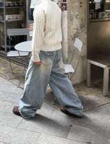 No.1389 C vtg KNIT ZIP-UP (3color)