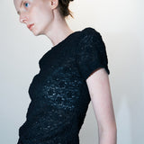 Bloom short sleeve Black