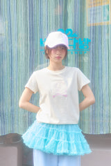キリスカルパッチTシャツ (CREAM)