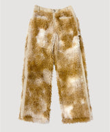 FAKE FUR STRAIGHT PANTS