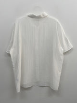 Winkle Roll-up See-through Short Sleeve Shirt